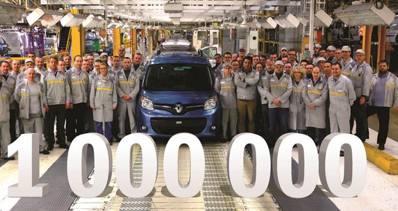 Renaultova fabrika Maubeuge proizvela milioniti Kangoo druge generacije