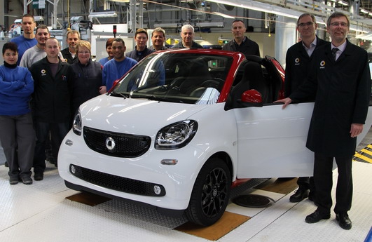 Počela serijska proizvodnja novog Smarta ForTwo Cabrio